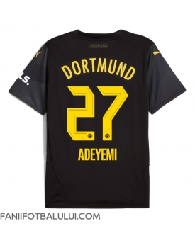 Borussia Dortmund Karim Adeyemi #27 Tricou Fotbal Replică 2024-25 Barbati Deplasare